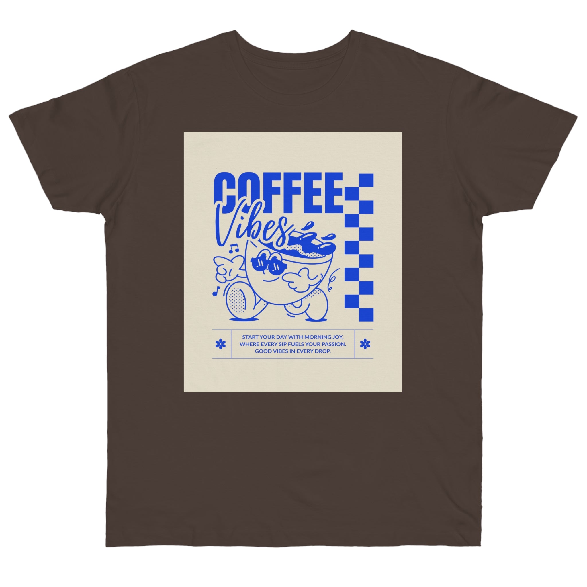 Camiseta Coffee Vibes: CoffeeLovers Collection.