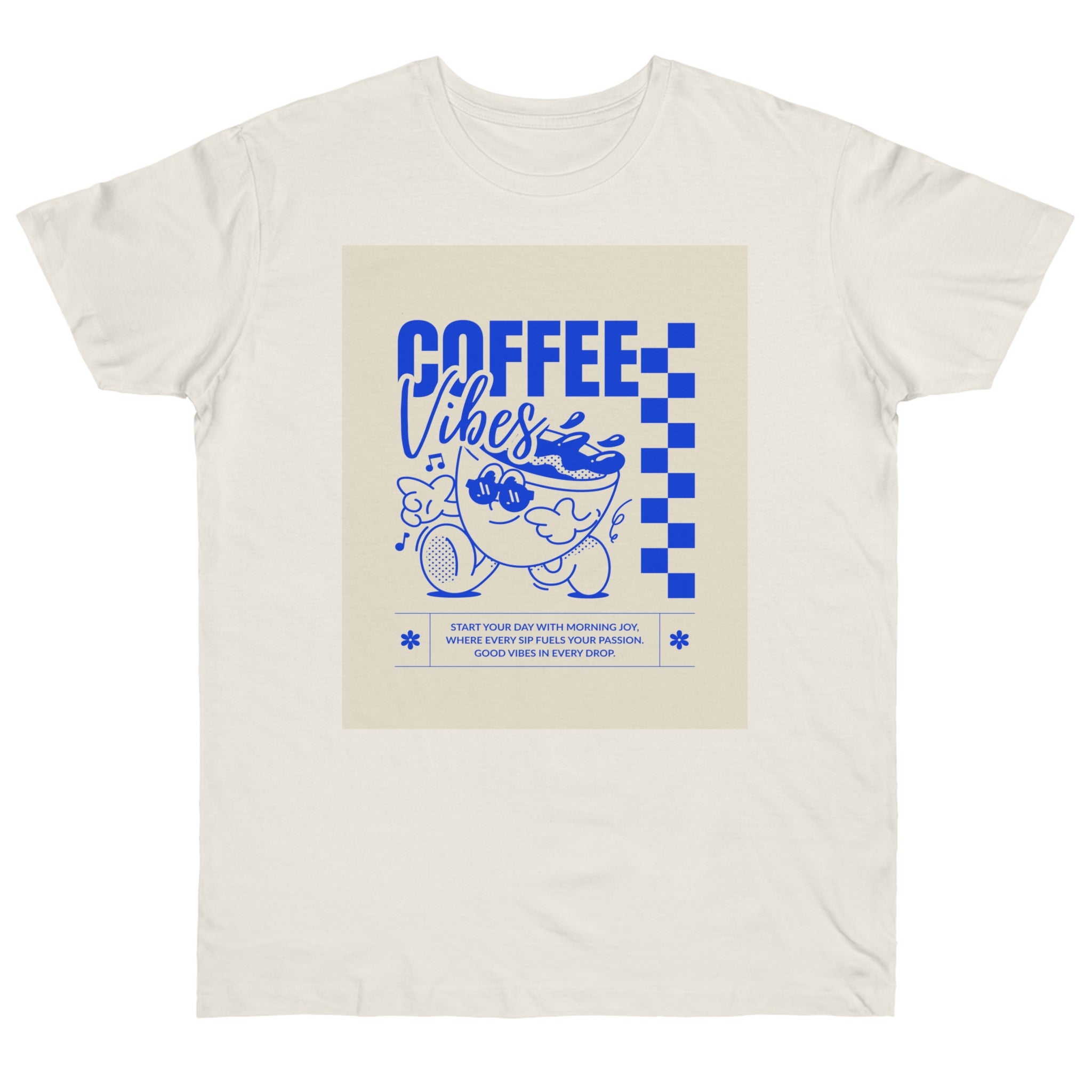 Camiseta Coffee Vibes: CoffeeLovers Collection.