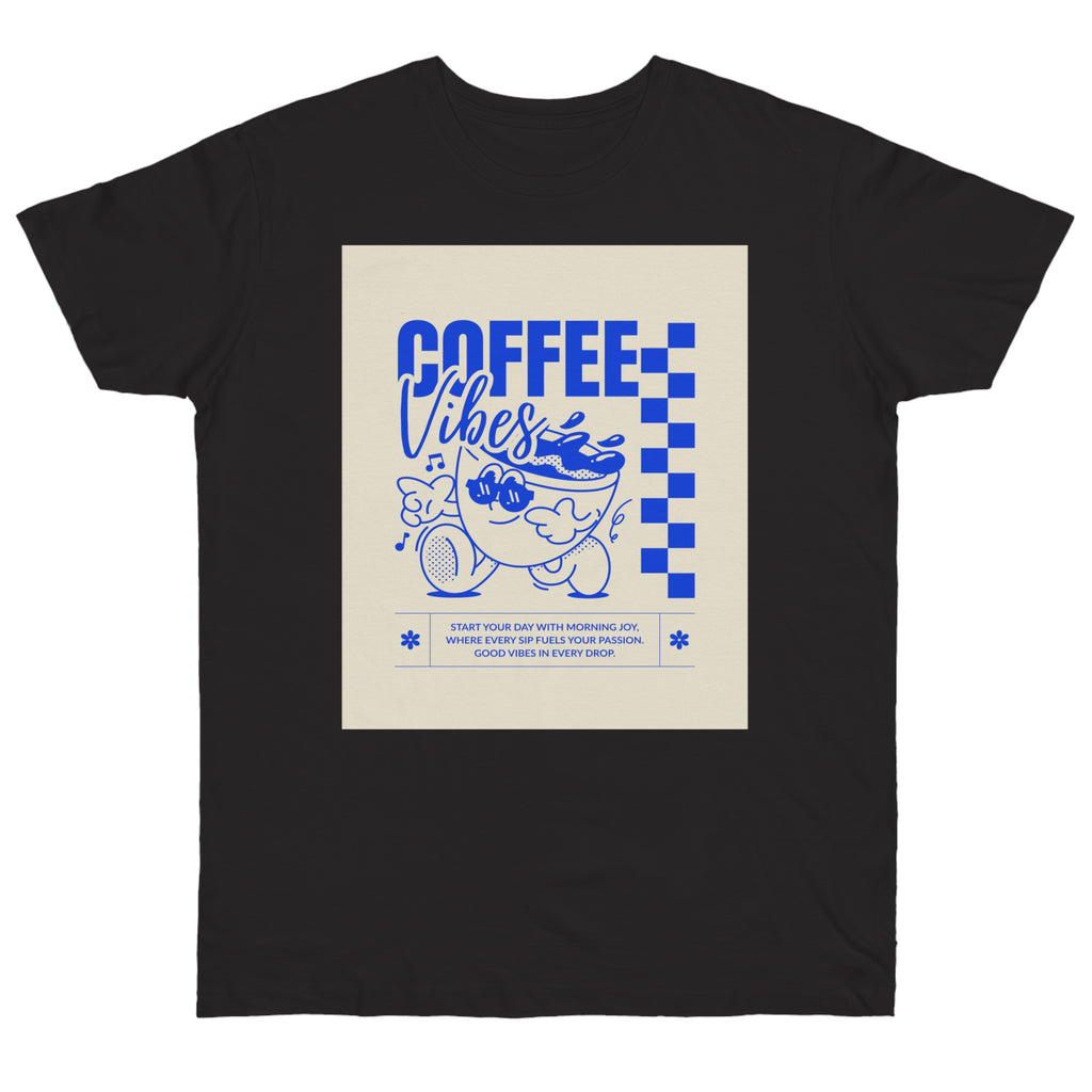 Camiseta Coffee Vibes: CoffeeLovers Collection.